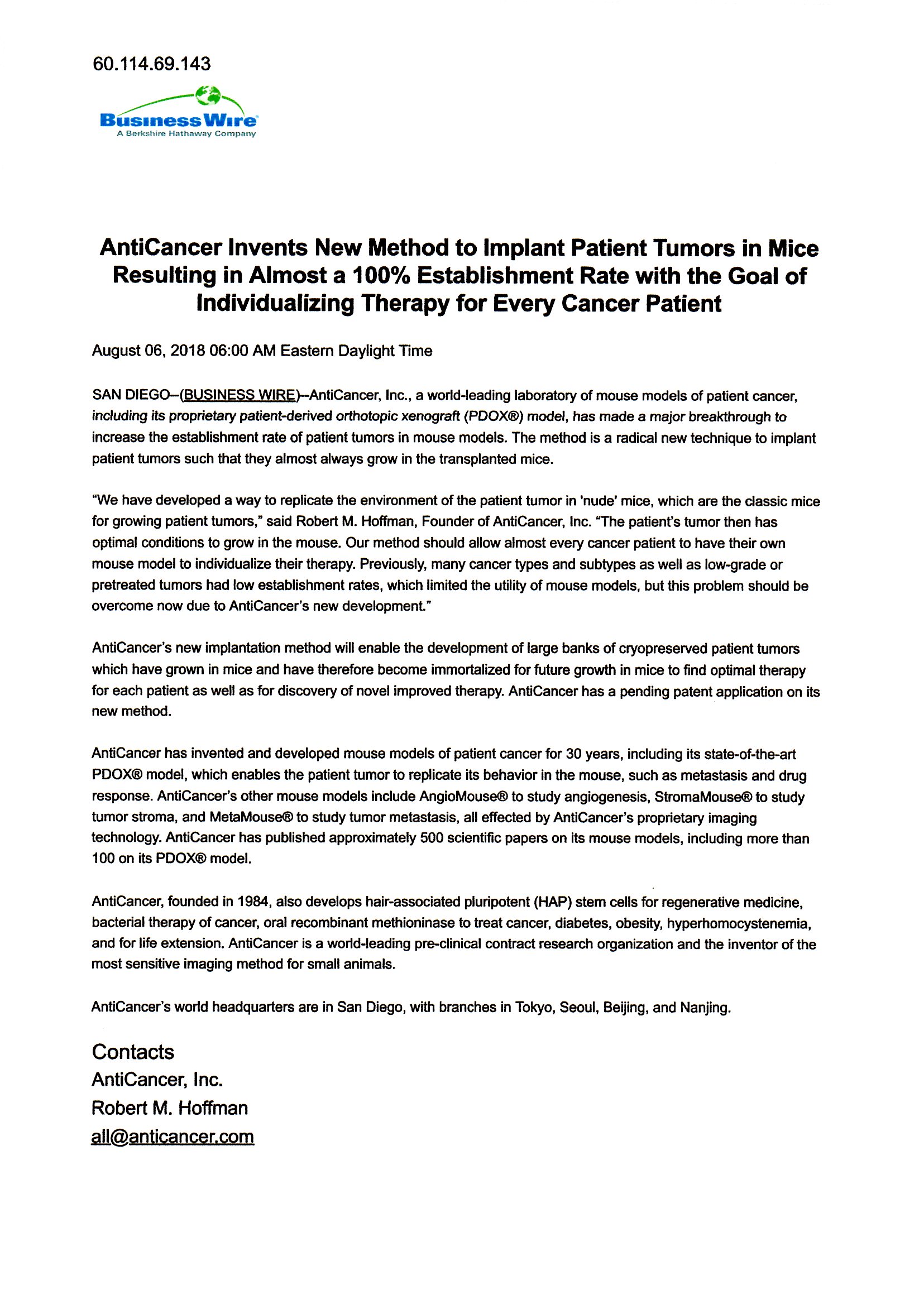 Anticancer activity phd thesis